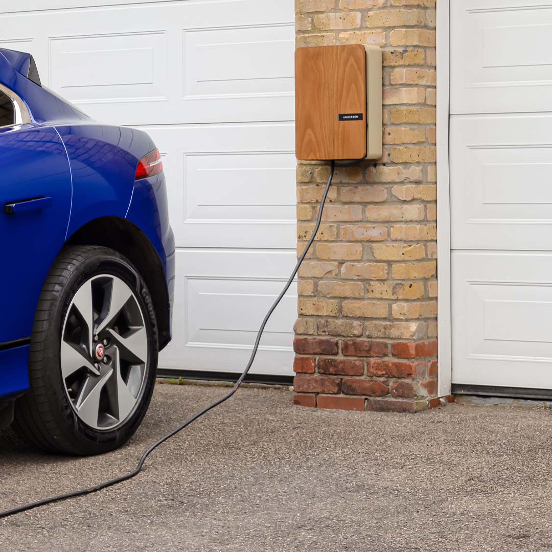 electric car charging station home garage